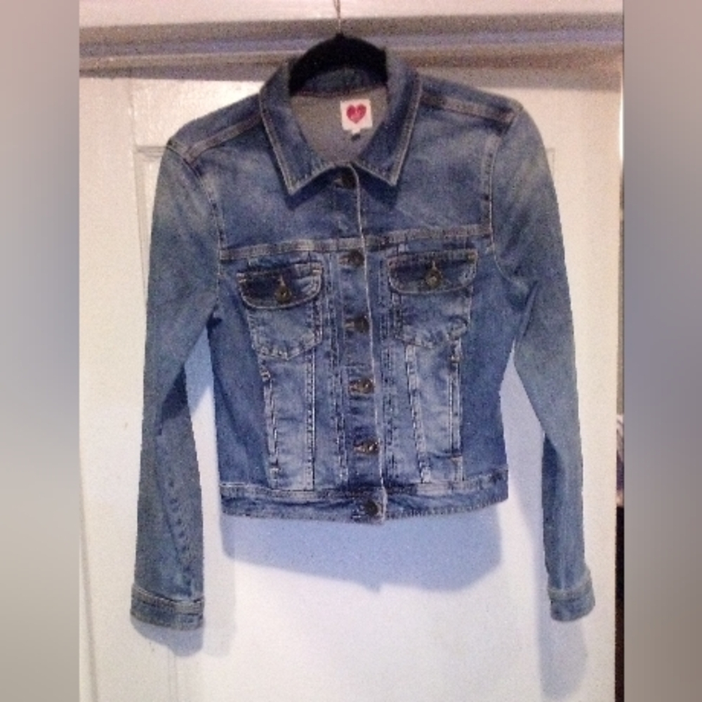 "OLE" (KOTON) 100% COTTON DENIM JACKET
